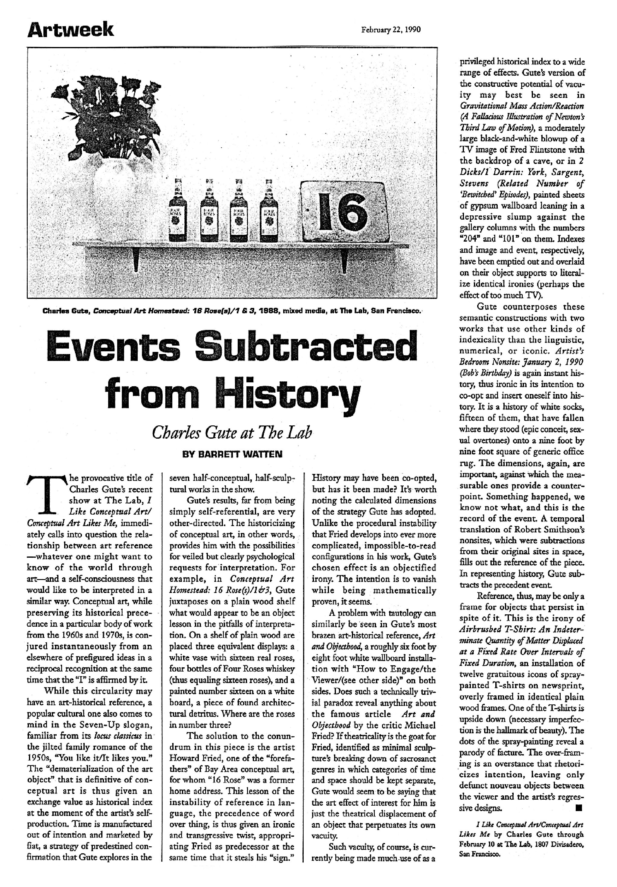 Artweek review