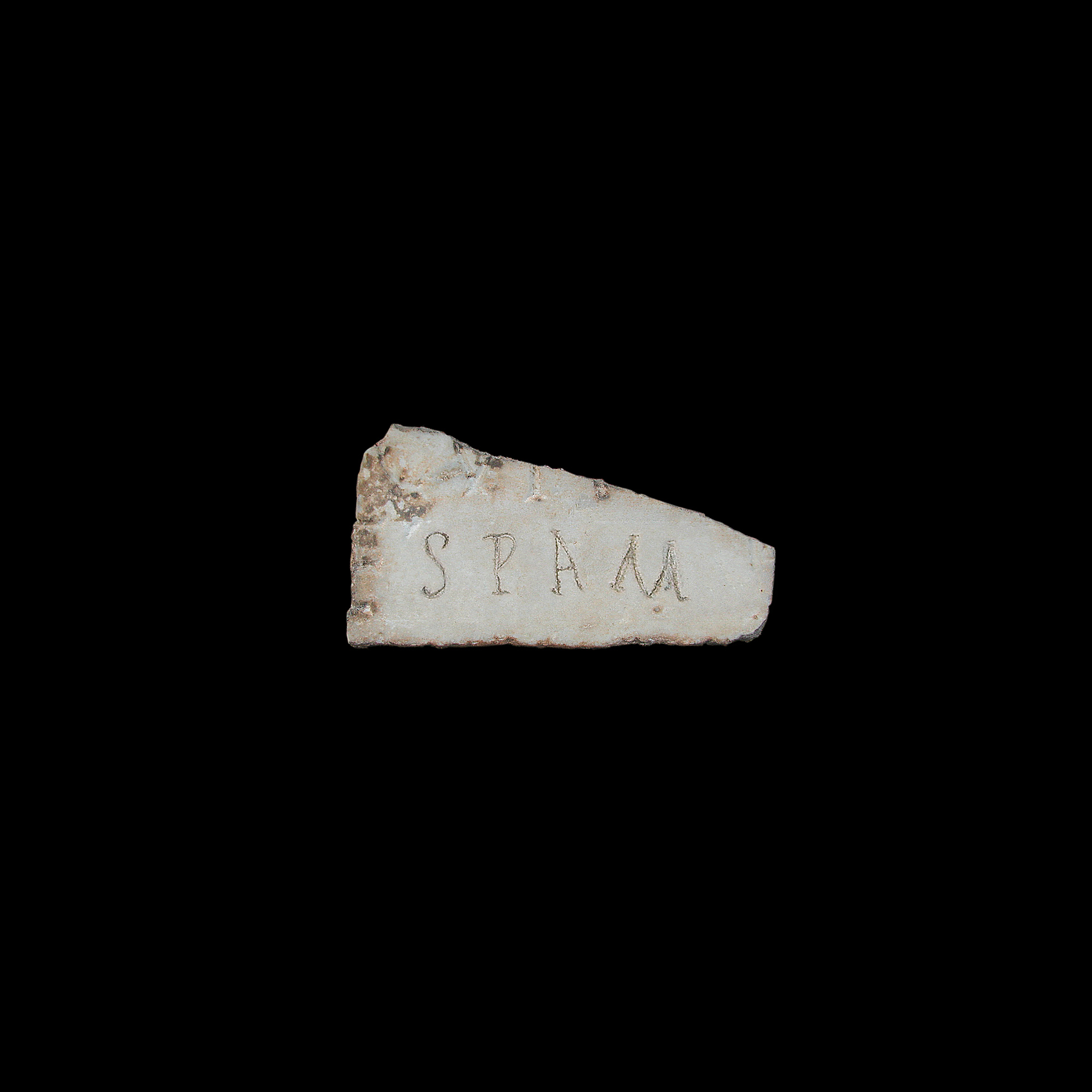 untitled (SPAM; inscribed fragment at Sant’ Ambrogio Basilico, Milan)