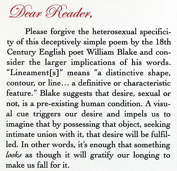 Delineating the Lineaments of Gratified Desire