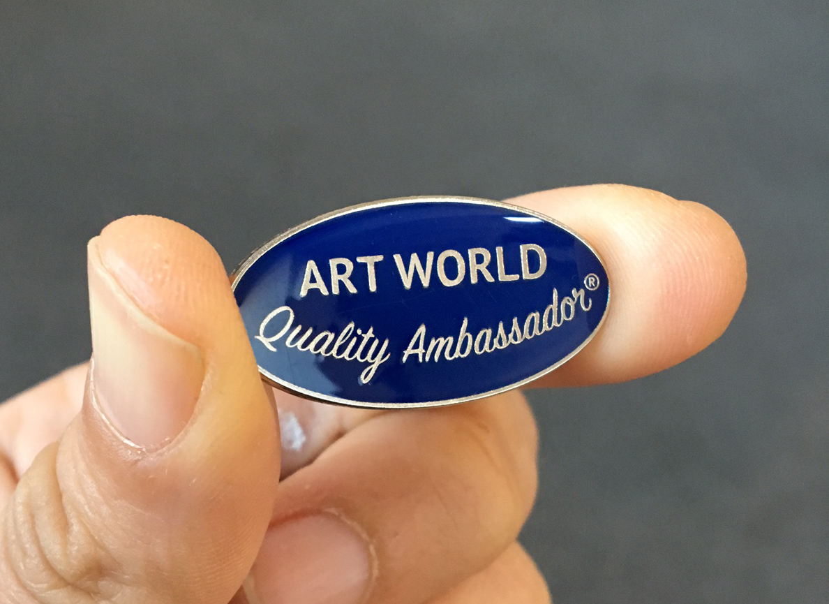 untitled (enamel pin)