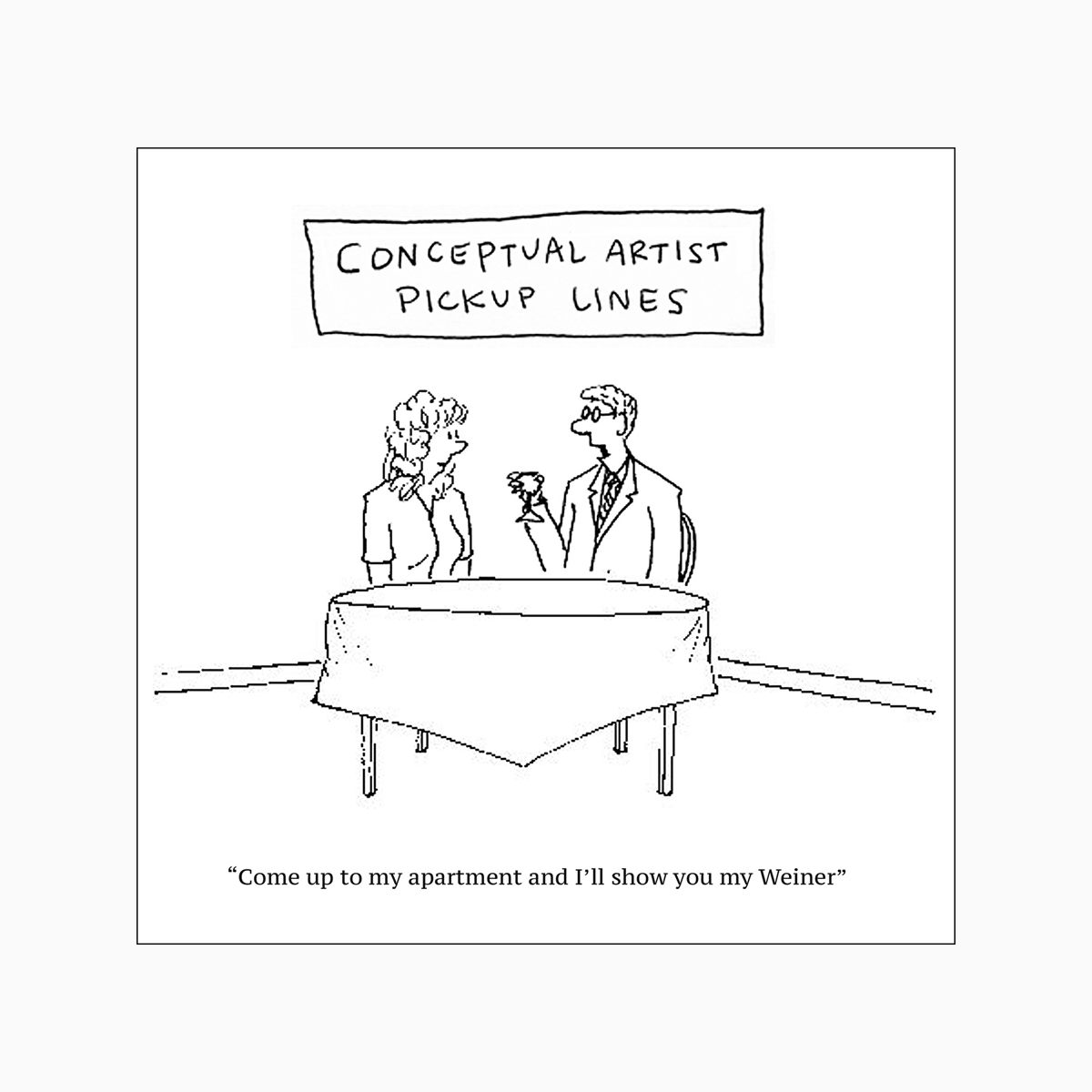 Study for New Yorker Cartoon