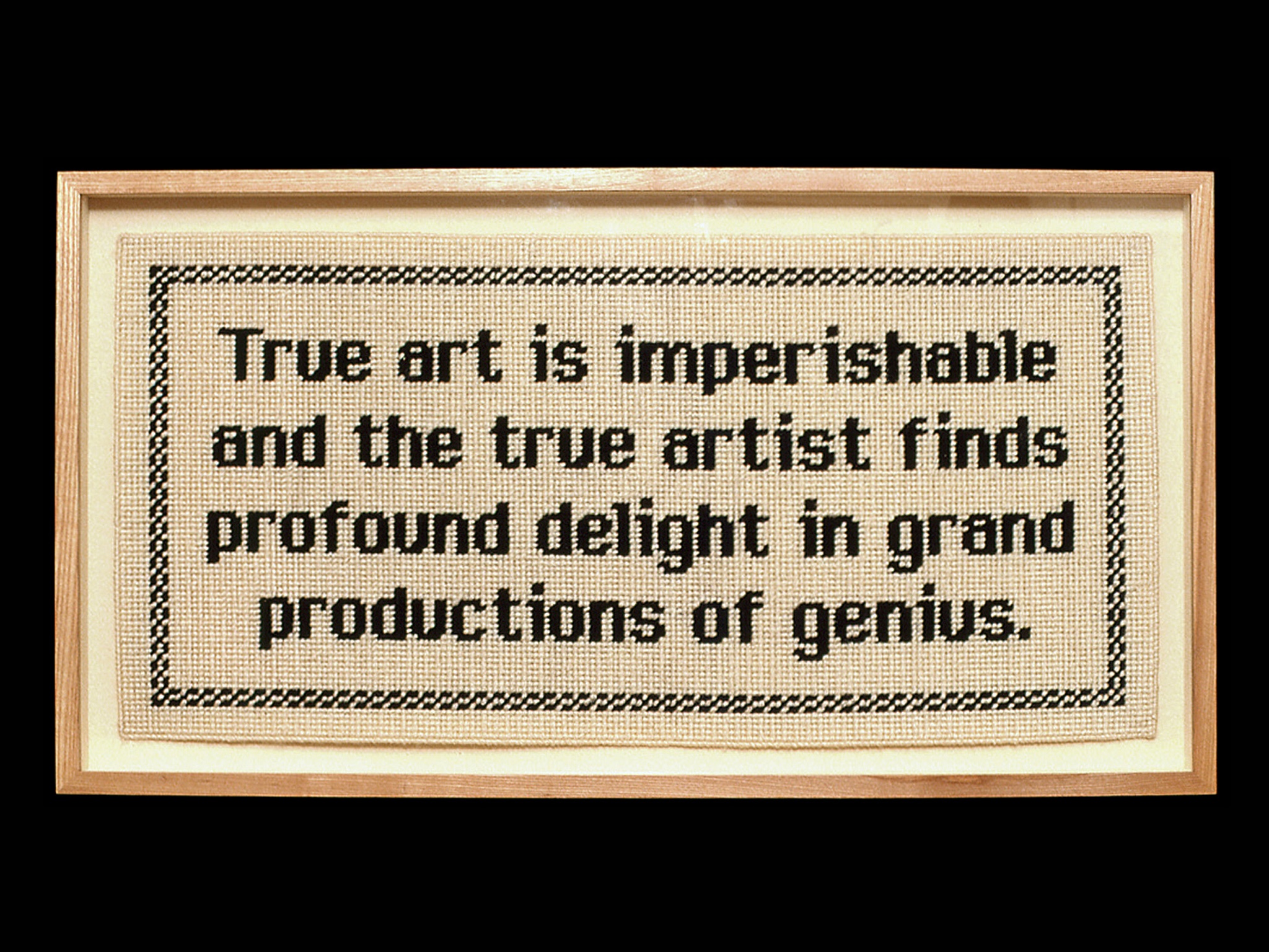 Reported by Karl von Bursy as Part of a Conversation in 1816