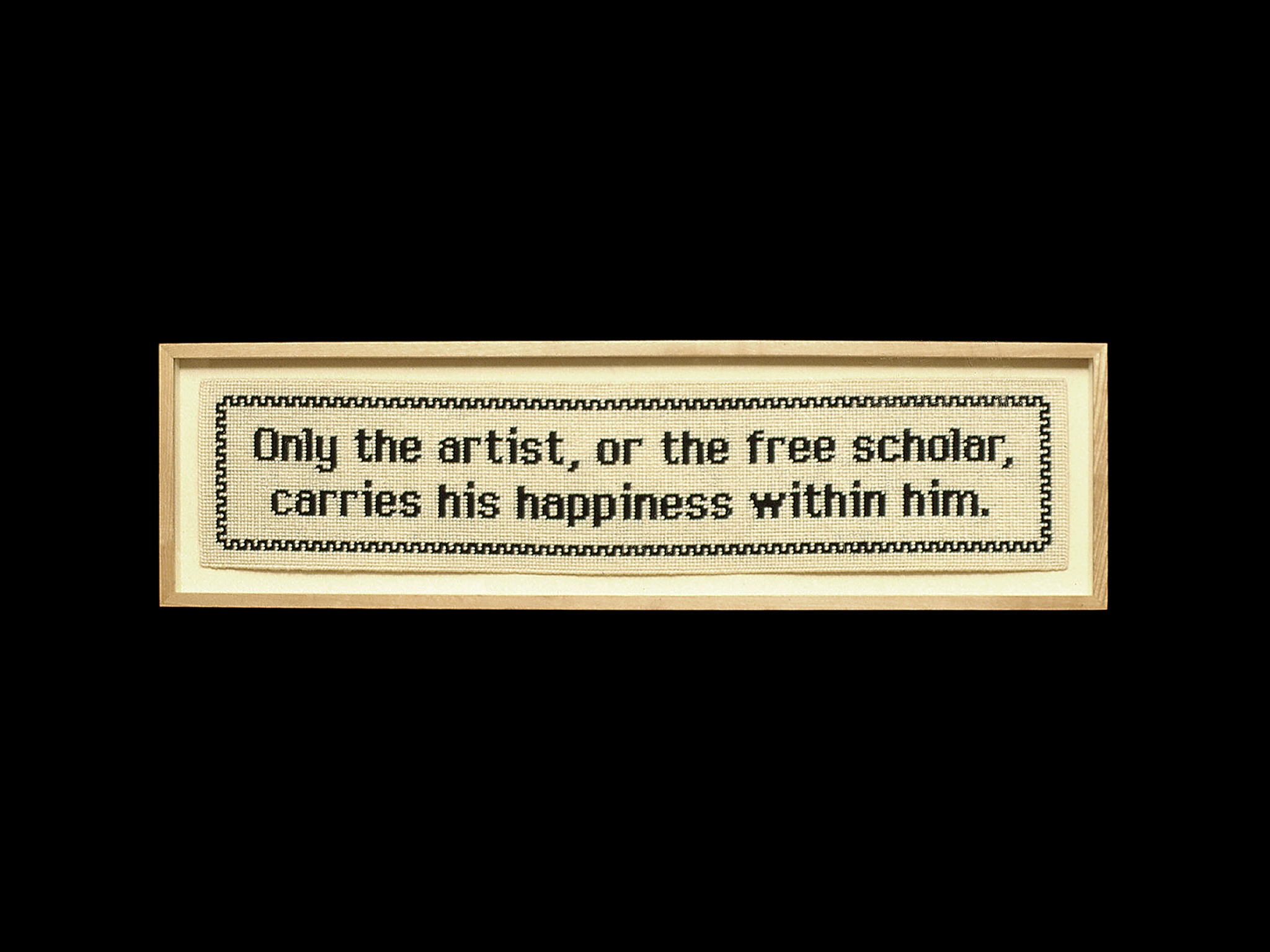 Reported by Karl von Bursy as Part of a Conversation in 1816