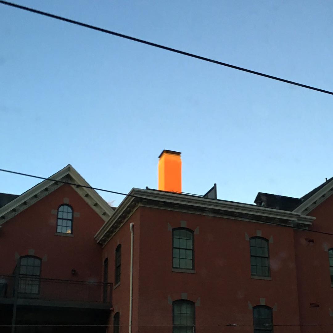 Chimney Sunset