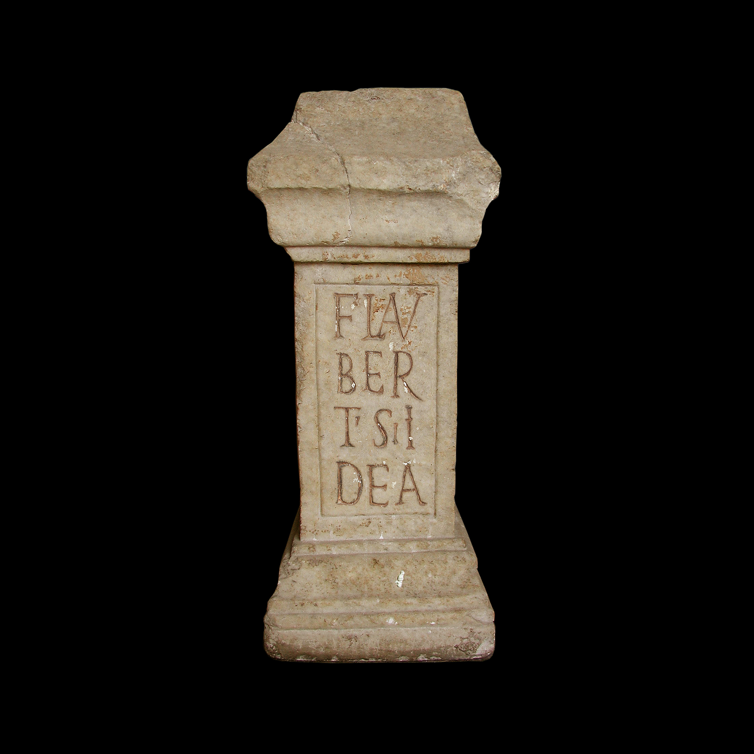 untitled (FLAUBERT’S IDEA; altar at Civico Museo Archeologico, Milan)